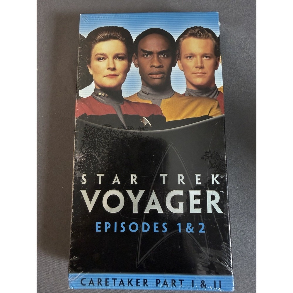 Star Trek: Voyager: Caretaker Part 1 &‎ 2 VHS Sealed